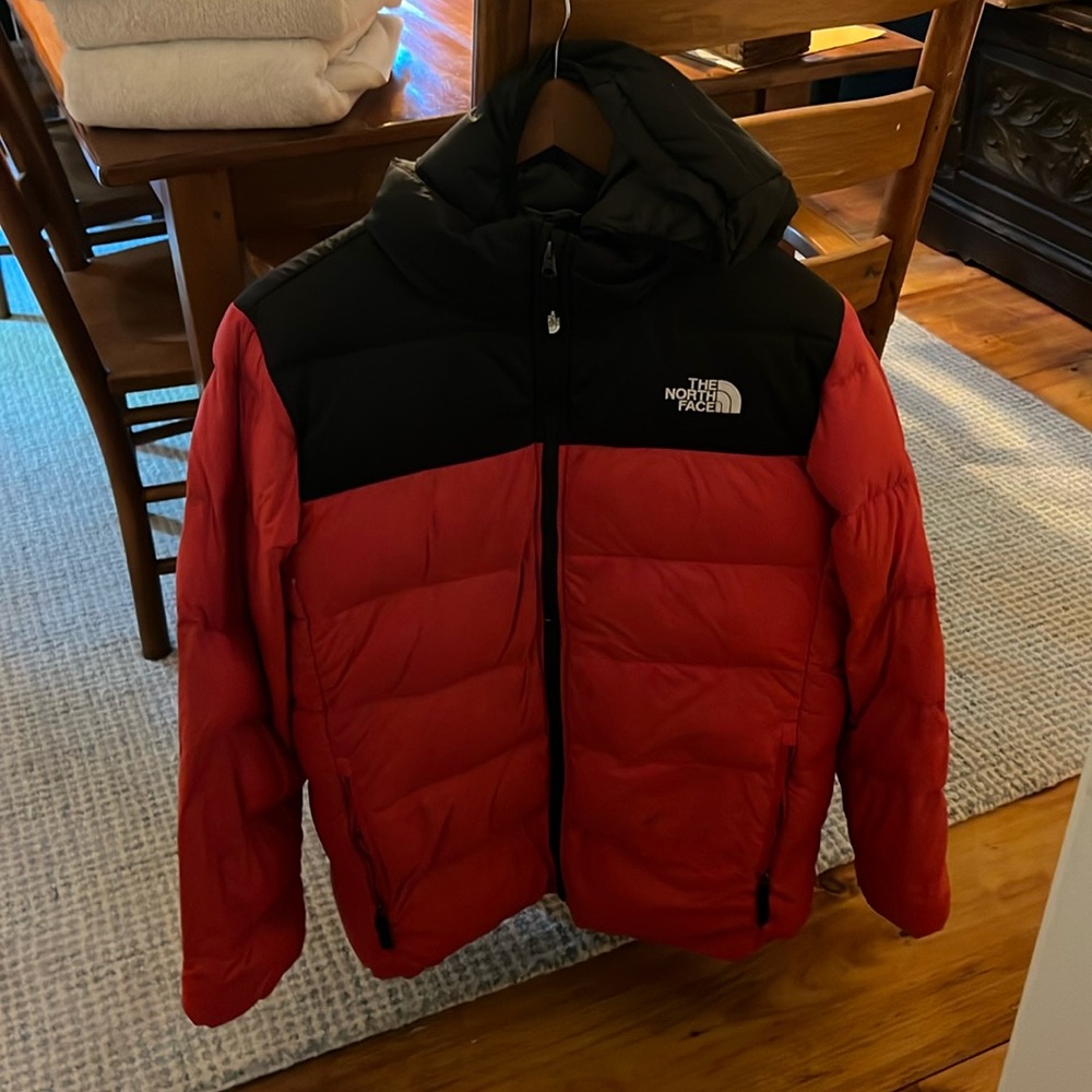 Boys XL red puffer